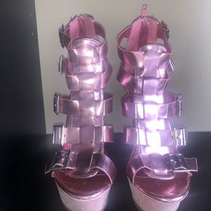 Womens platform wedge